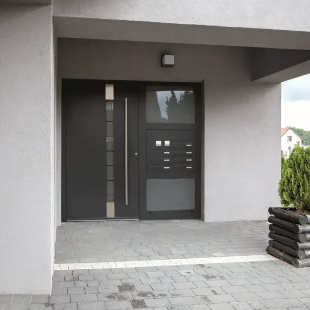Haustür aus Aluminium – professionelle Montage